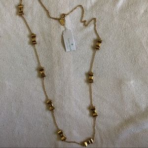 Kate Spade Gold bows necklace